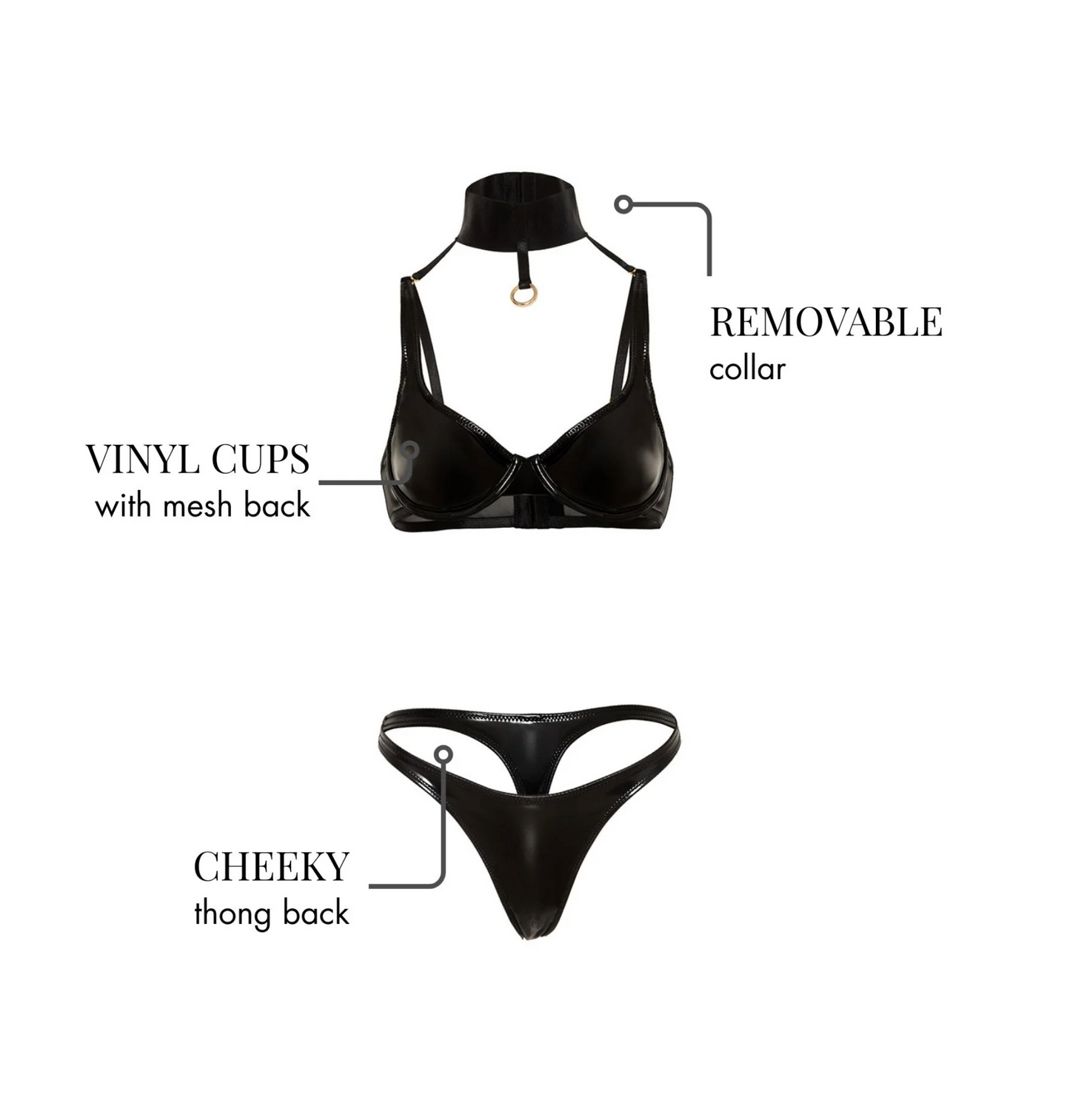 Lady M Bra Set - L & XL left