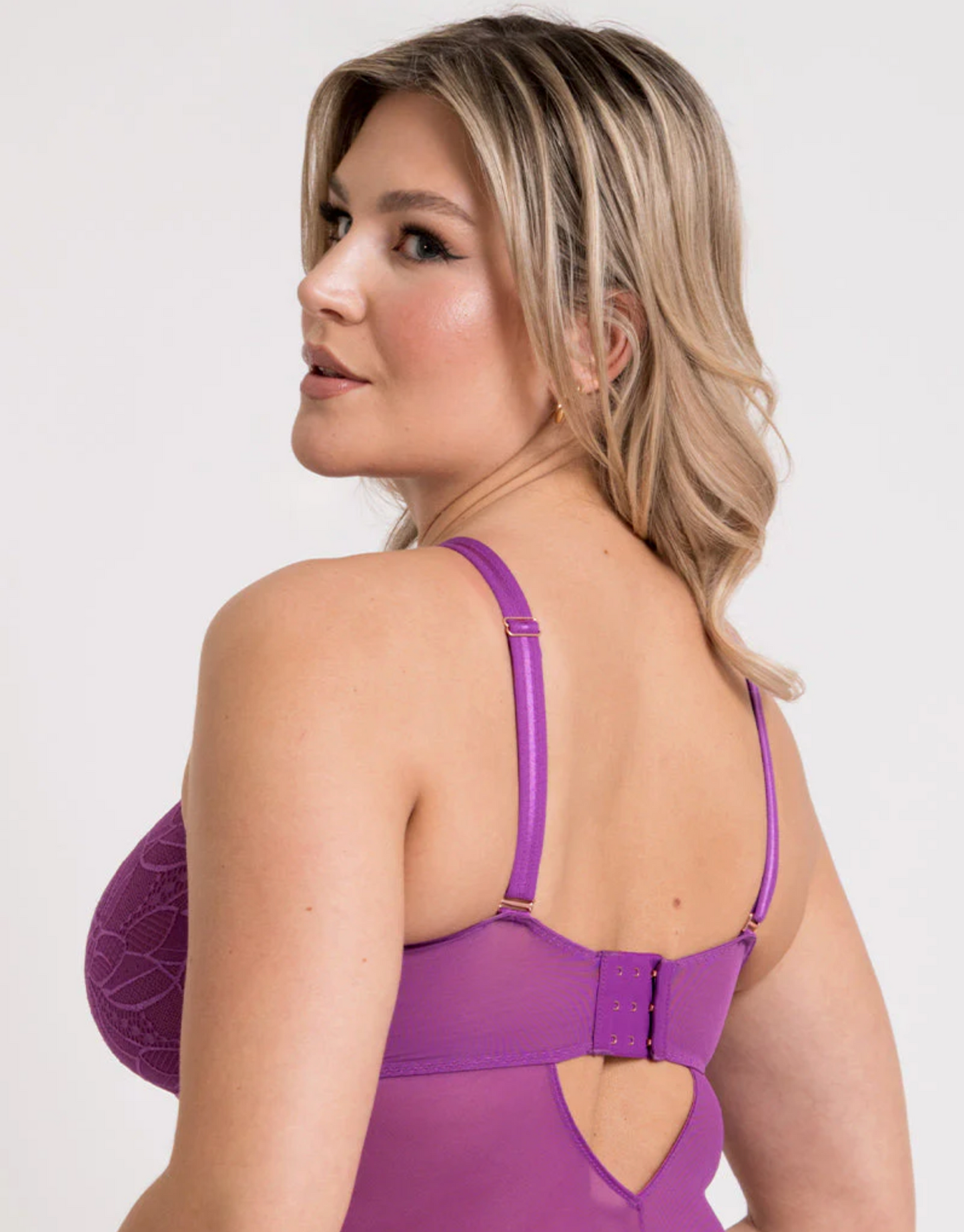 Opulence Bodysuit - Mystic Purple - S left!