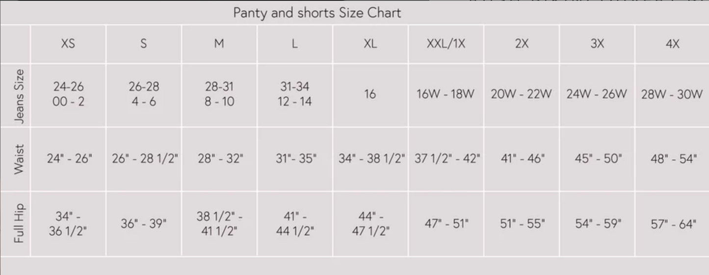 Vertigo High Leg Panty