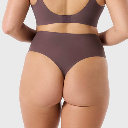 High Waisted Thong - Multiple Colours