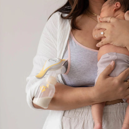 Clip and Pump Hands-Free Nursing Bra Accessory - 1 L left