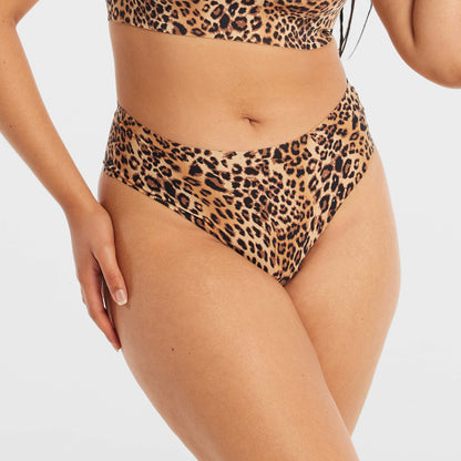 High Waisted Thong - Multiple Colours