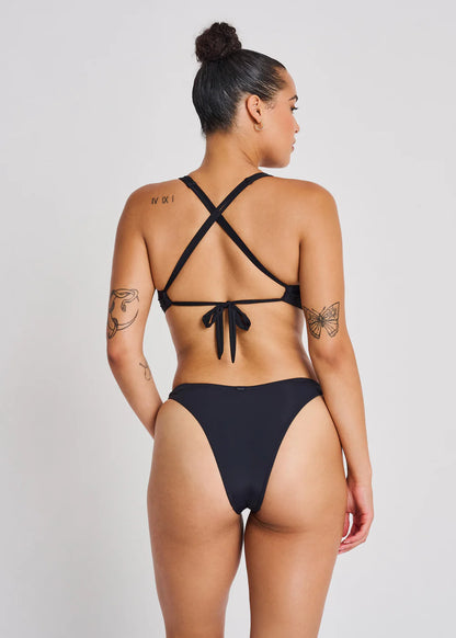 Wrap Full Cup Crop Top