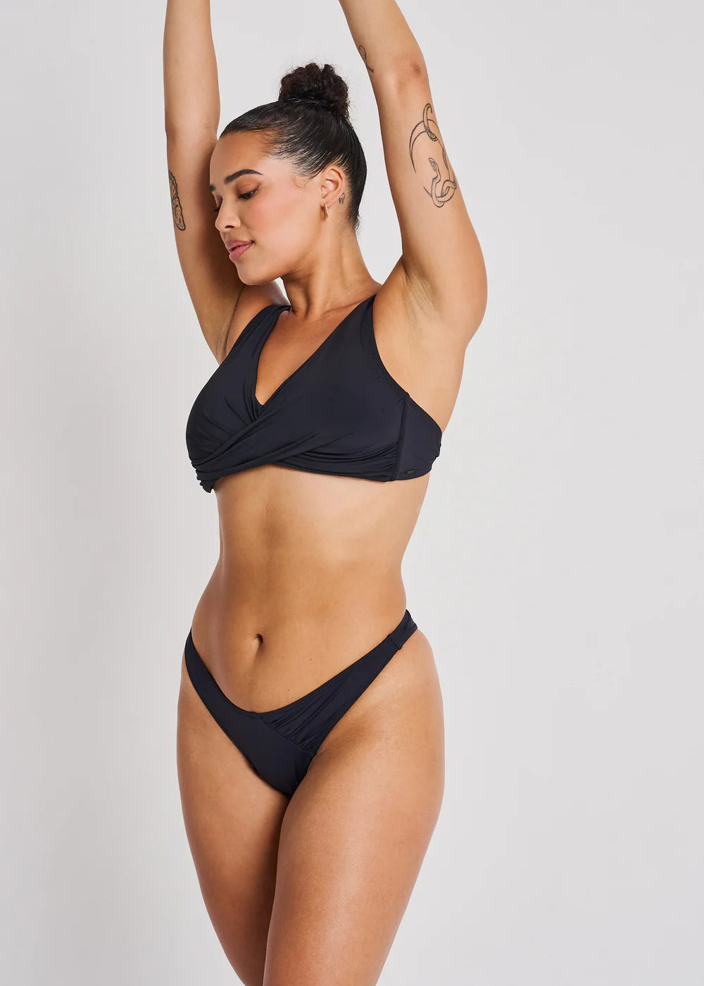 Wrap Full Cup Crop Top