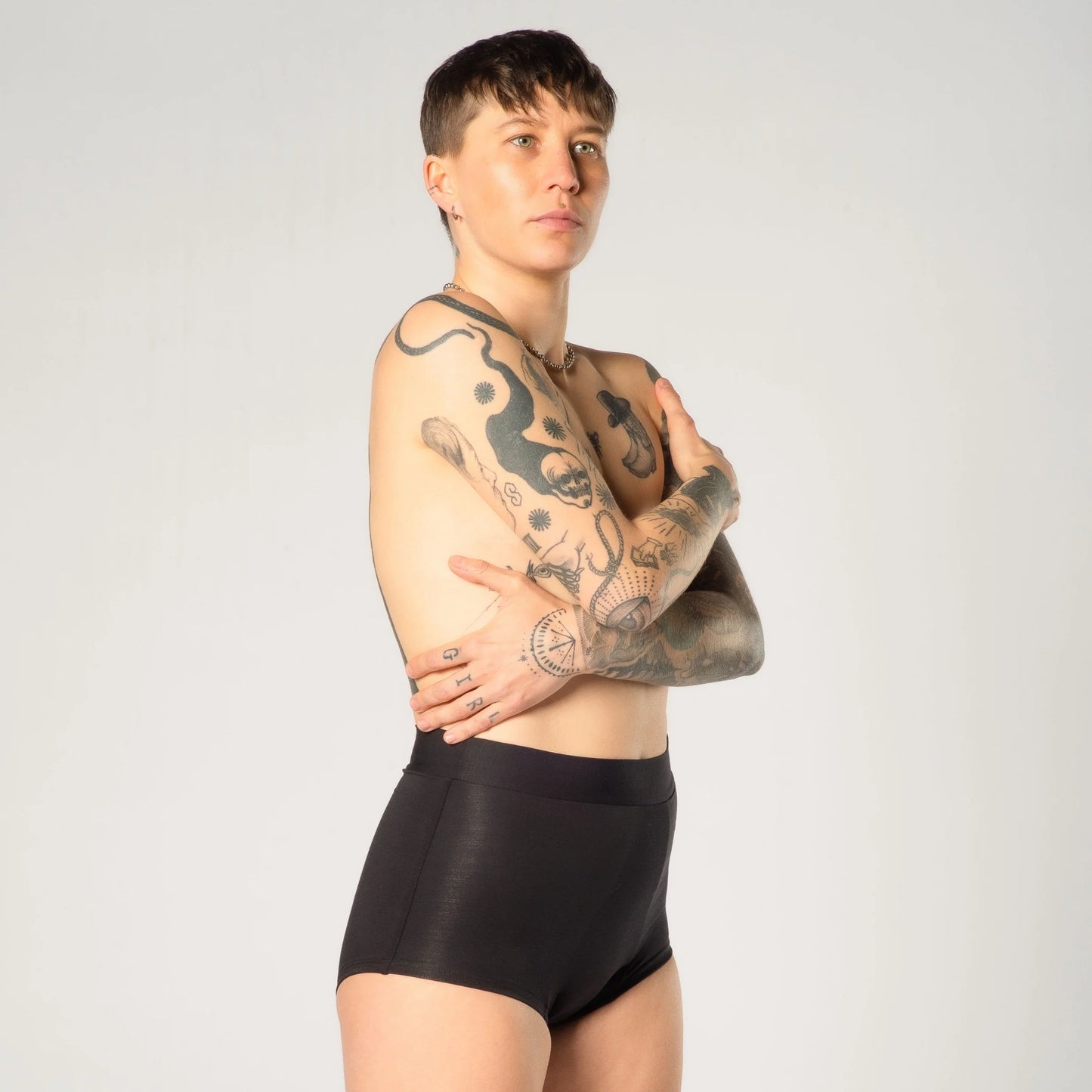 Remi High Rise Boyshort - Super Plus Leakproof Protection