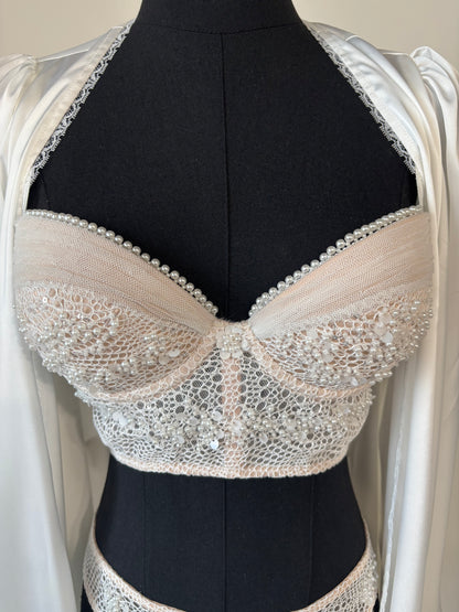 Dominica Bridal Bra Set - M left