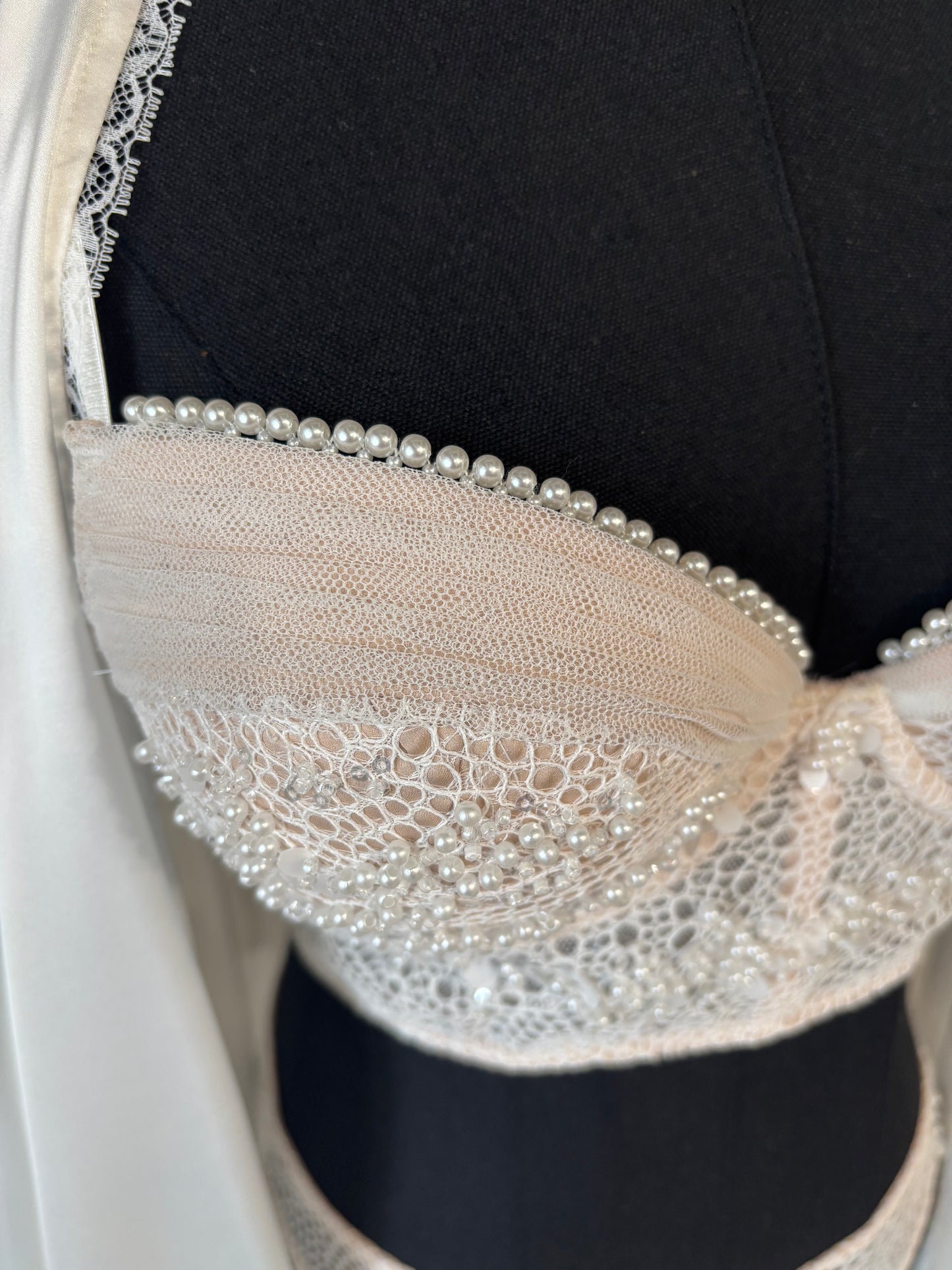 Dominica Bridal Bra Set - M left