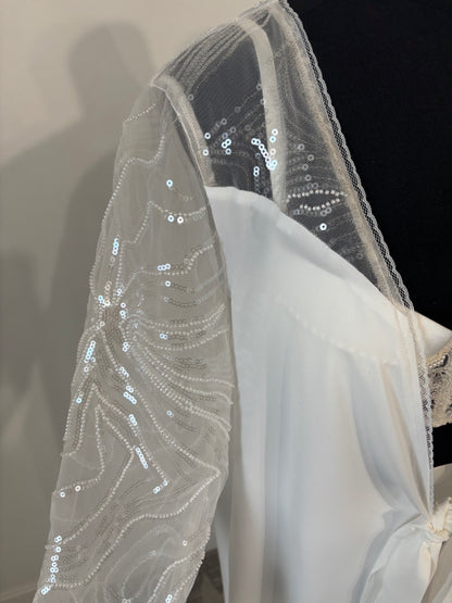 Lydia Bridal Robe - S & L left