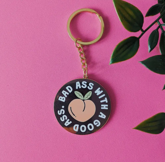 Good Peach Key Ring