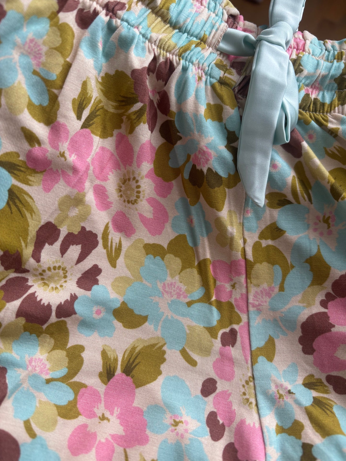 Carmen Painted Blooms Modal Short PJ Set