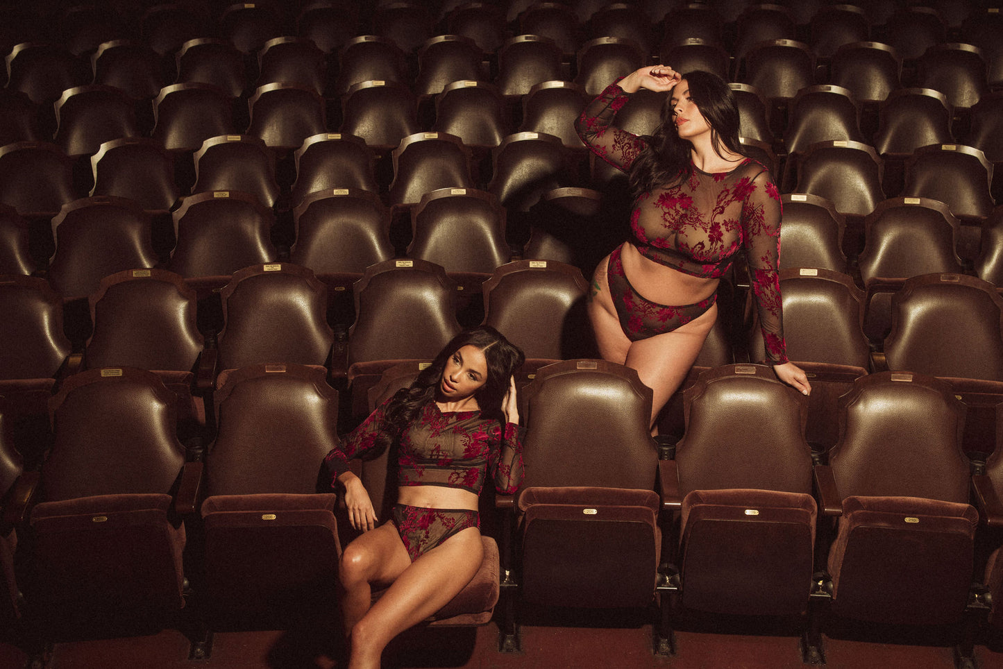 Boysenberry Burnout Crop Top - 1 S left