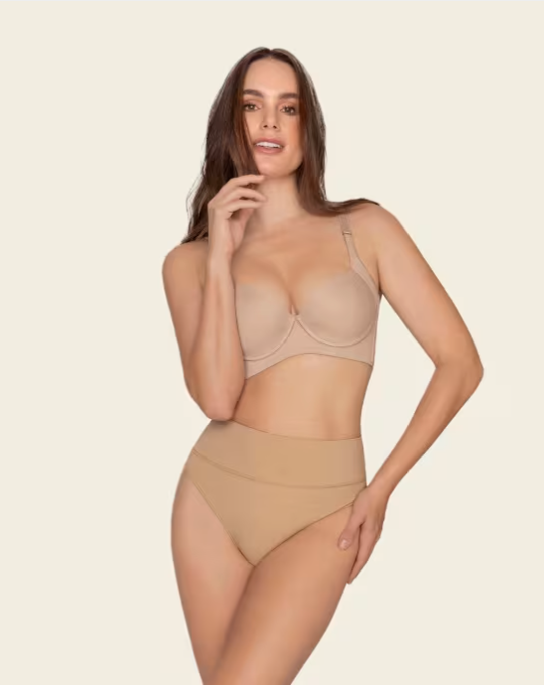 High-waisted Seamless Moderate Shaper Thong