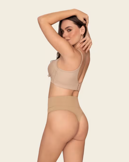 High-waisted Seamless Moderate Shaper Thong