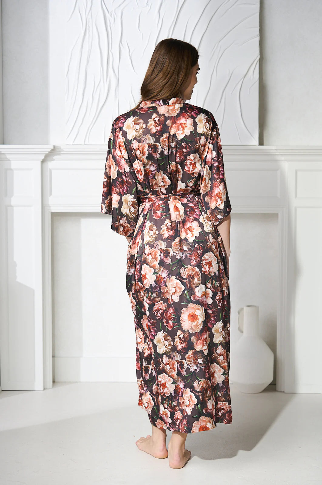 Luxe Charmeuse Robe - 1 XS left
