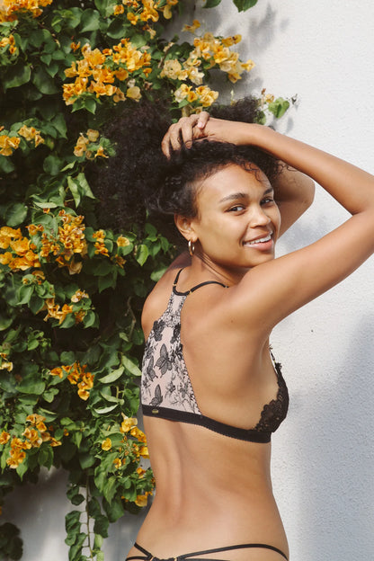 Pepper Decor Back Bralette Set - XS, M & XL left