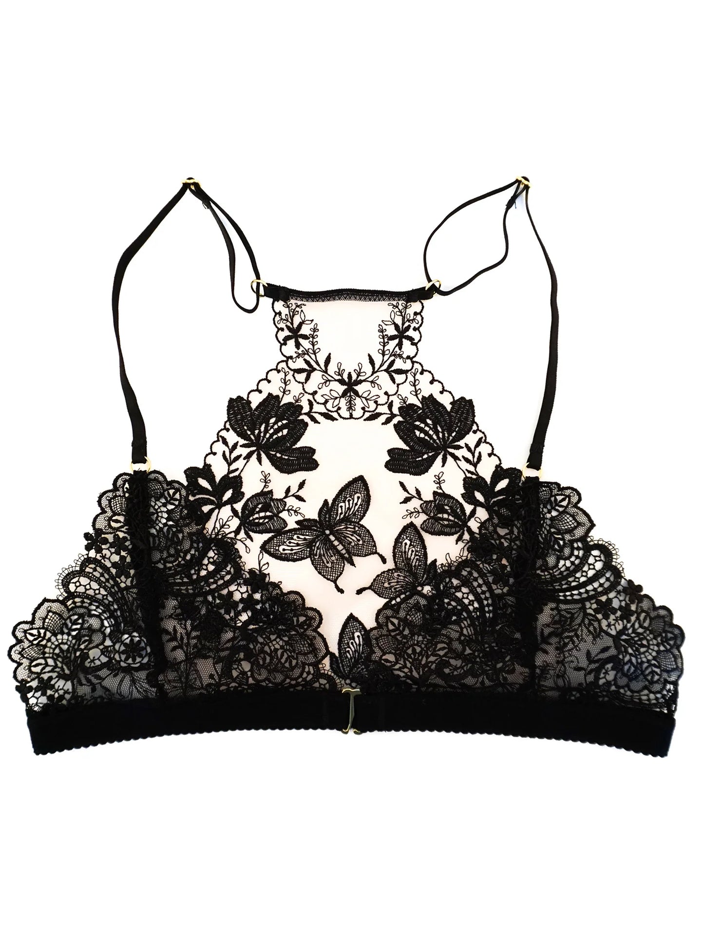 Pepper Decor Back Bralette Set - XS, M & XL left