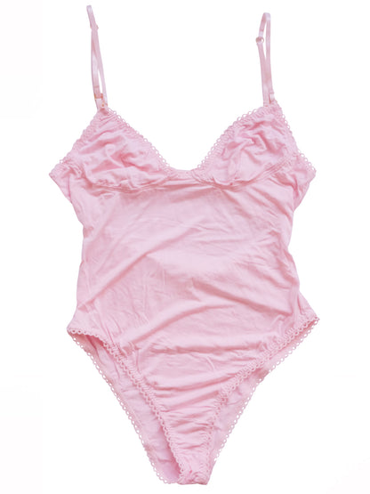 Pink Bamboo Bodysuit