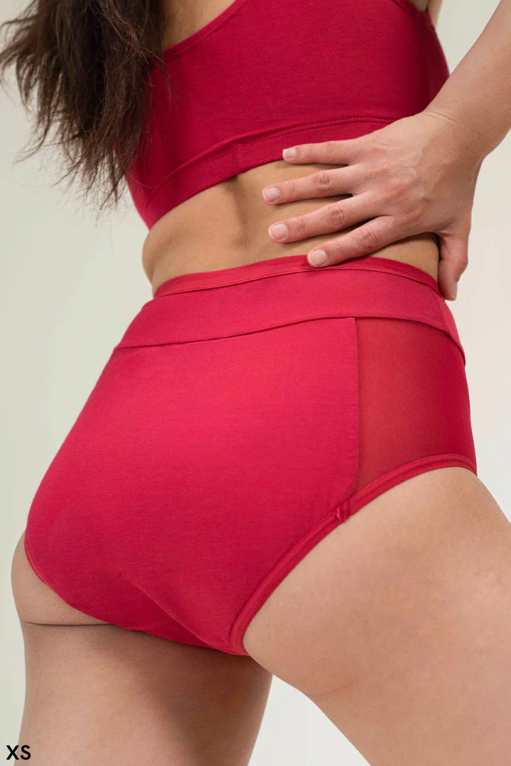 Freya High Waist with Mesh - Super Leakproof Protection
