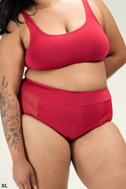Freya High Waist with Mesh - Super Leakproof Protection
