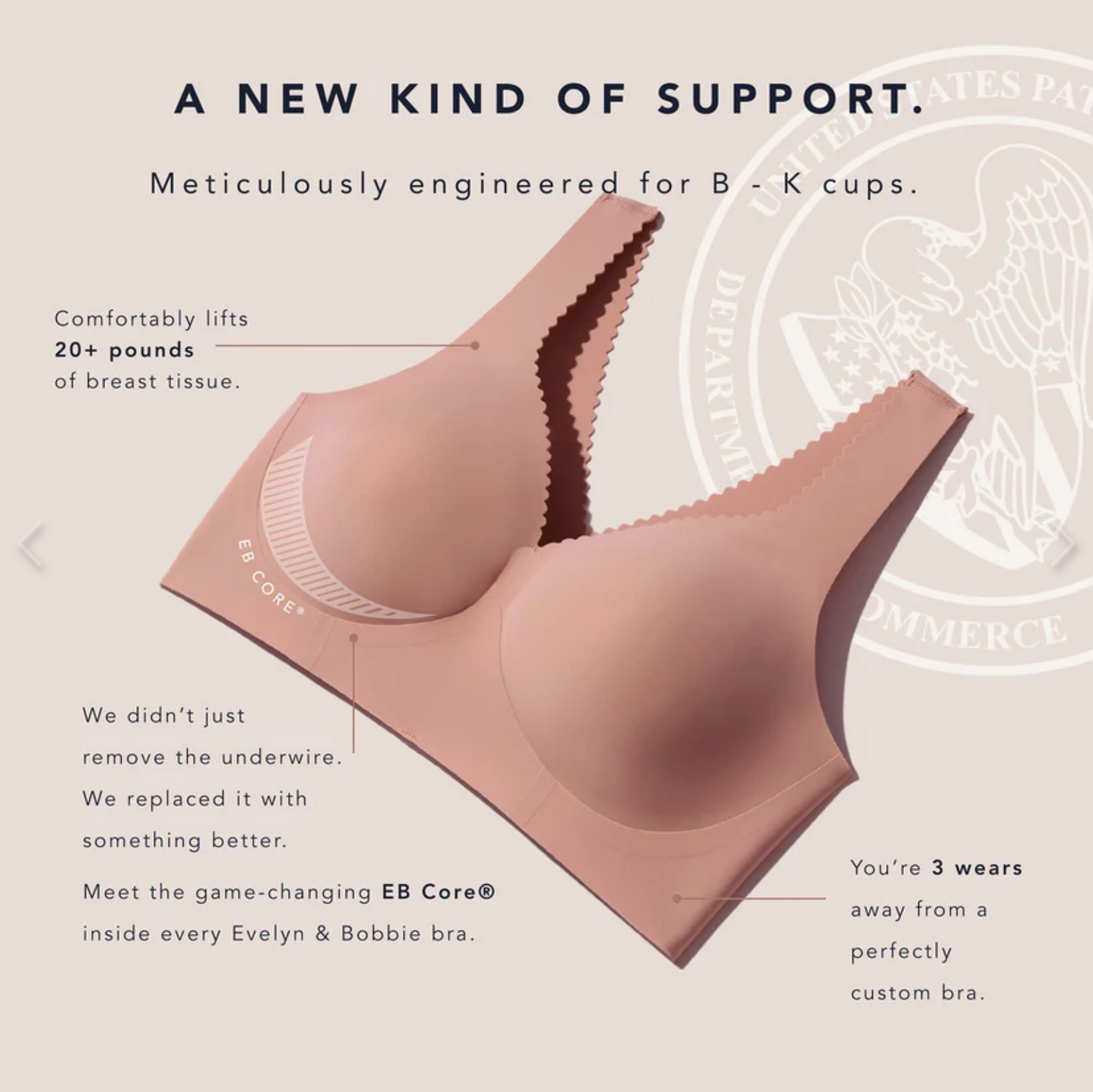 Beyond Wireless Bra by Evelyn & Bobbie - Multiple Colours