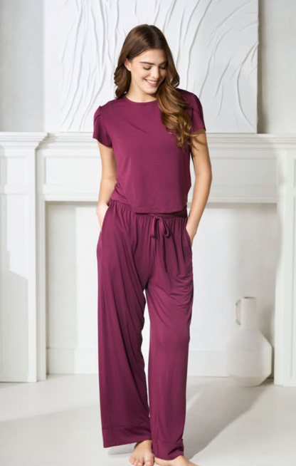 Heavenly Petal Sleeve Modal PJs