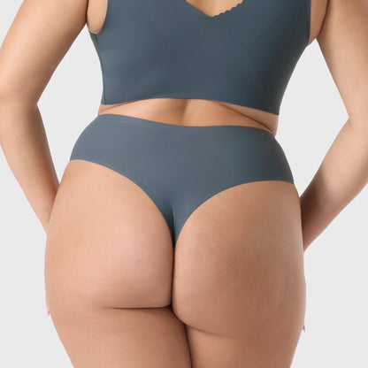 High Waisted Thong by Evelyn & Bobbie - Multiple Colours