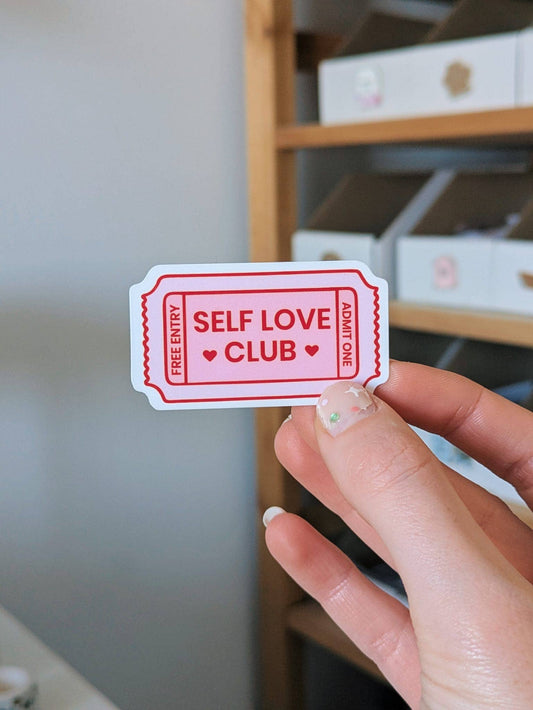 Self Love Club Sticker