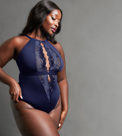 Indulgence Bodysuit - Midnight Navy