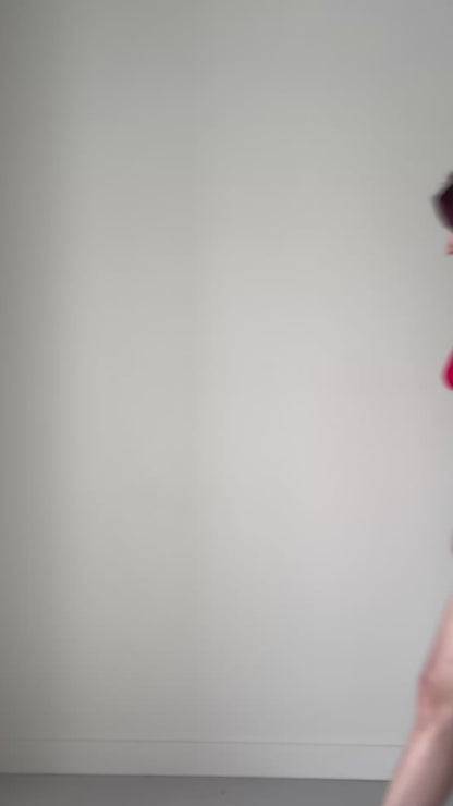 Red Bamboo Bralette Set - XS & S left