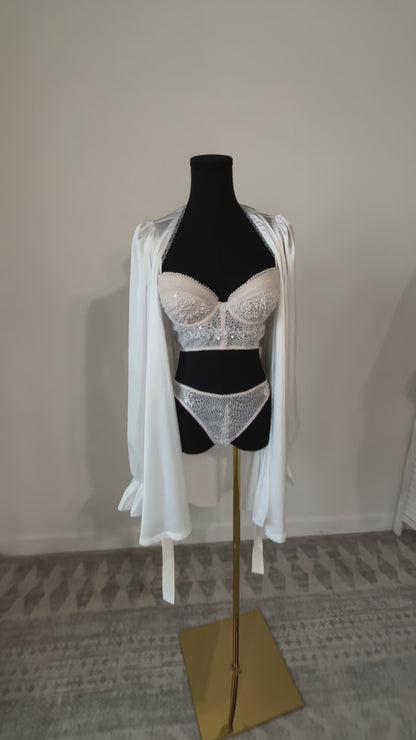 Dominica Bridal Bra Set - M left