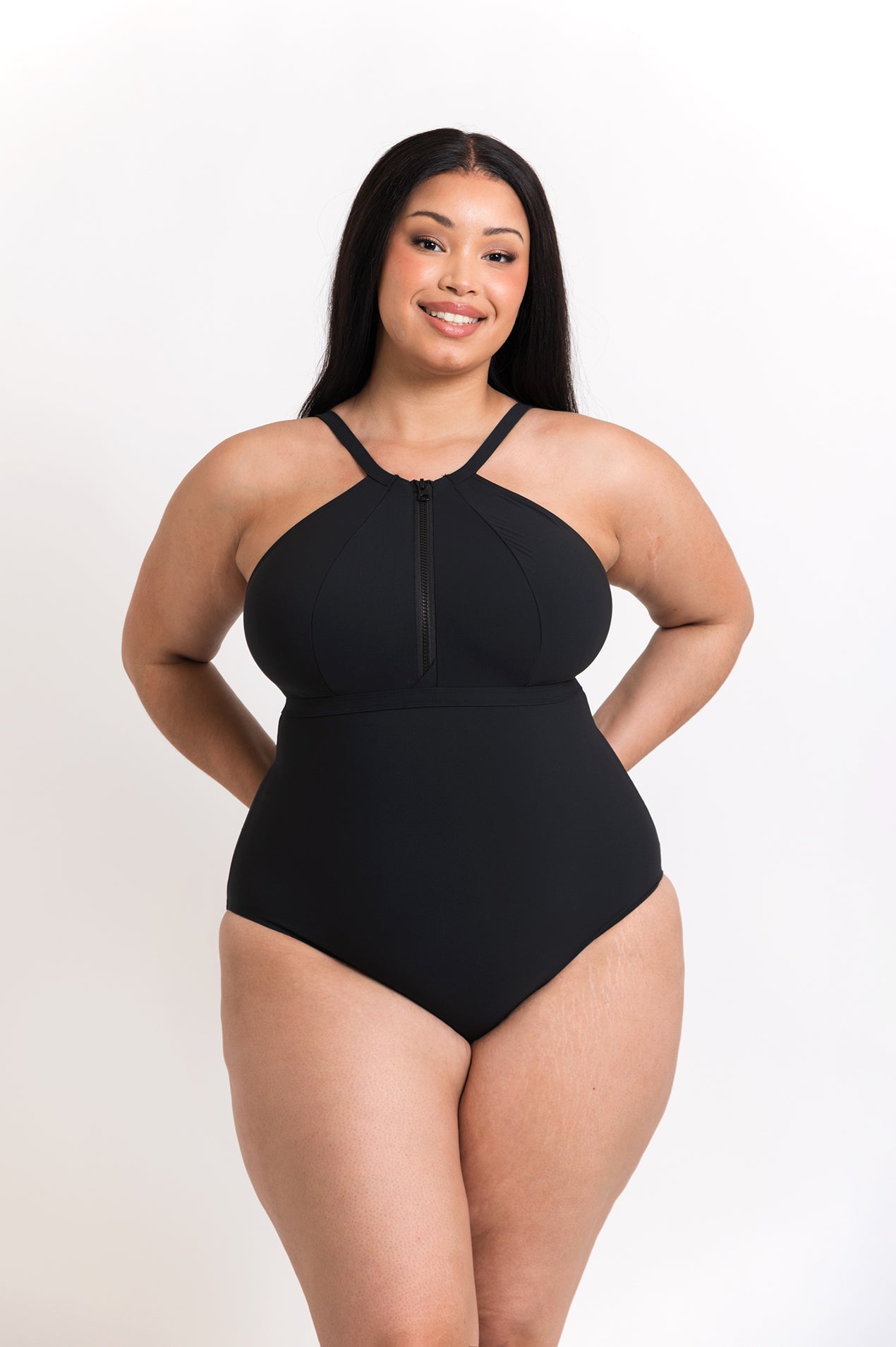 Zip Tide Swimsuit - 1 S left