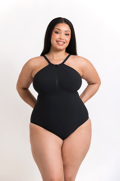 Zip Tide Swimsuit - 1 S left